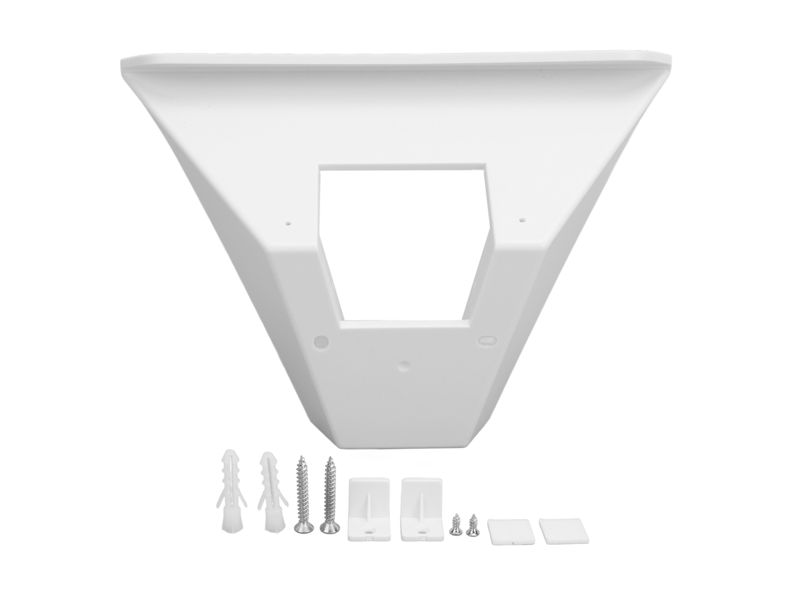 Soporte De Parede Para Roteador Mesh V2 Estrutura Estável Placa Leve Abs Prateleira De Armazenamento
