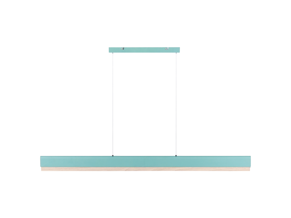 Lámpara Led Colgante Beliani Mara De Hierro Verde 120x3x211
