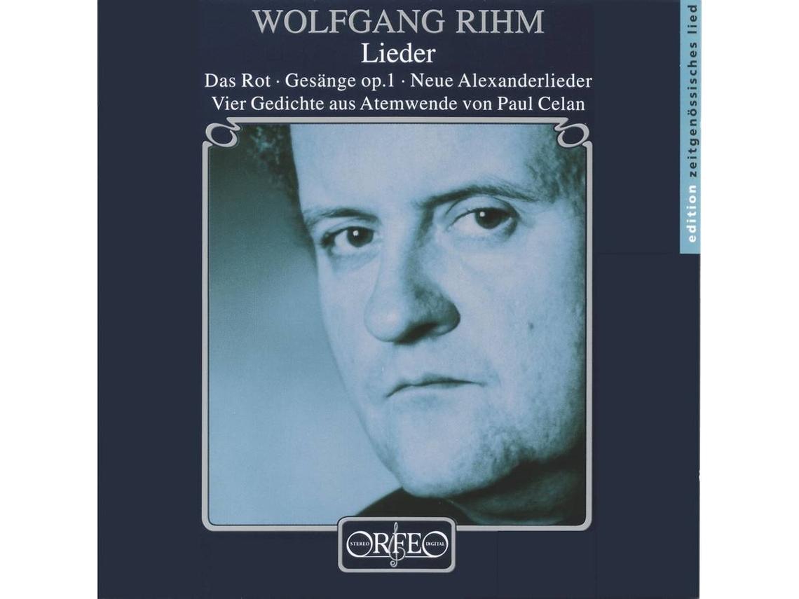 CD Pregardien/Bauni/Mauser/Stöve/+ - Das Rot/Gesänge op.1/Neue Alexanderlieder/Atemwend (1CD)