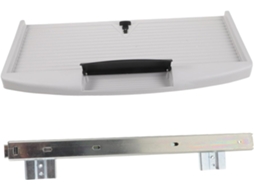 Bandeja Deslizante Para Teclado De Mesa Valiclud Com Corrediças, Suporte Retrátil Para Teclado Em Abs, Ideal Para