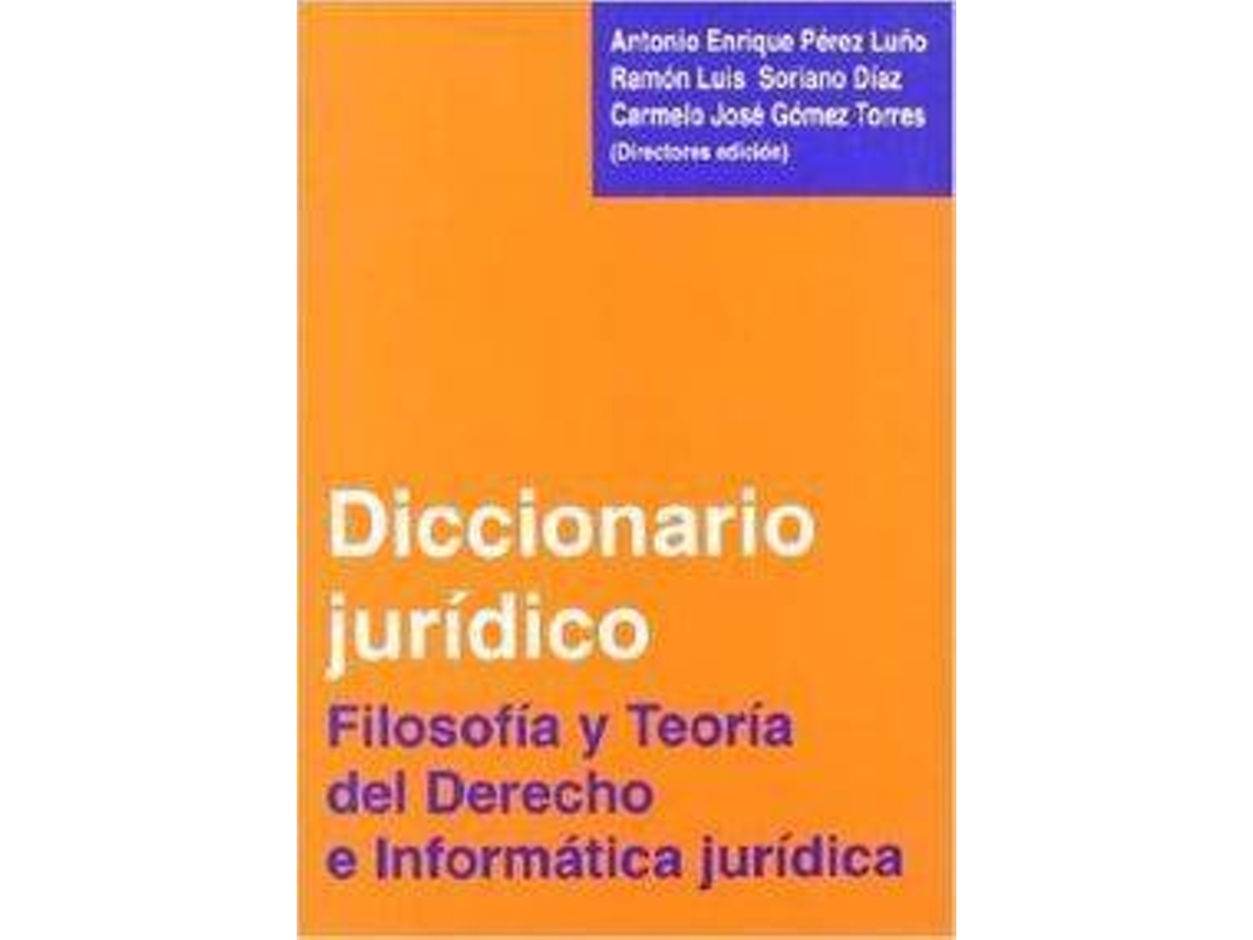 Livro Diccionario Juridico de Carmelo José Gómez Torres (Espanhol)