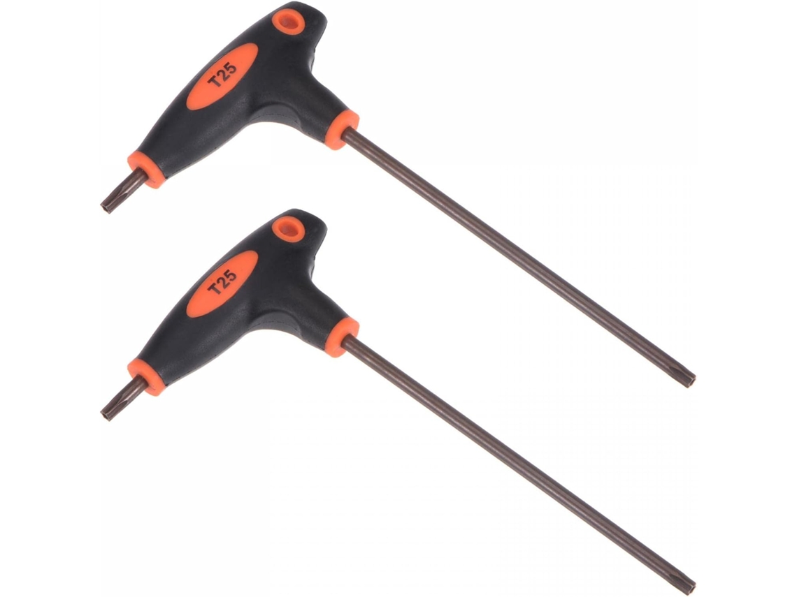2 Chaves Torx T25 com Cabo em T CHABERLU