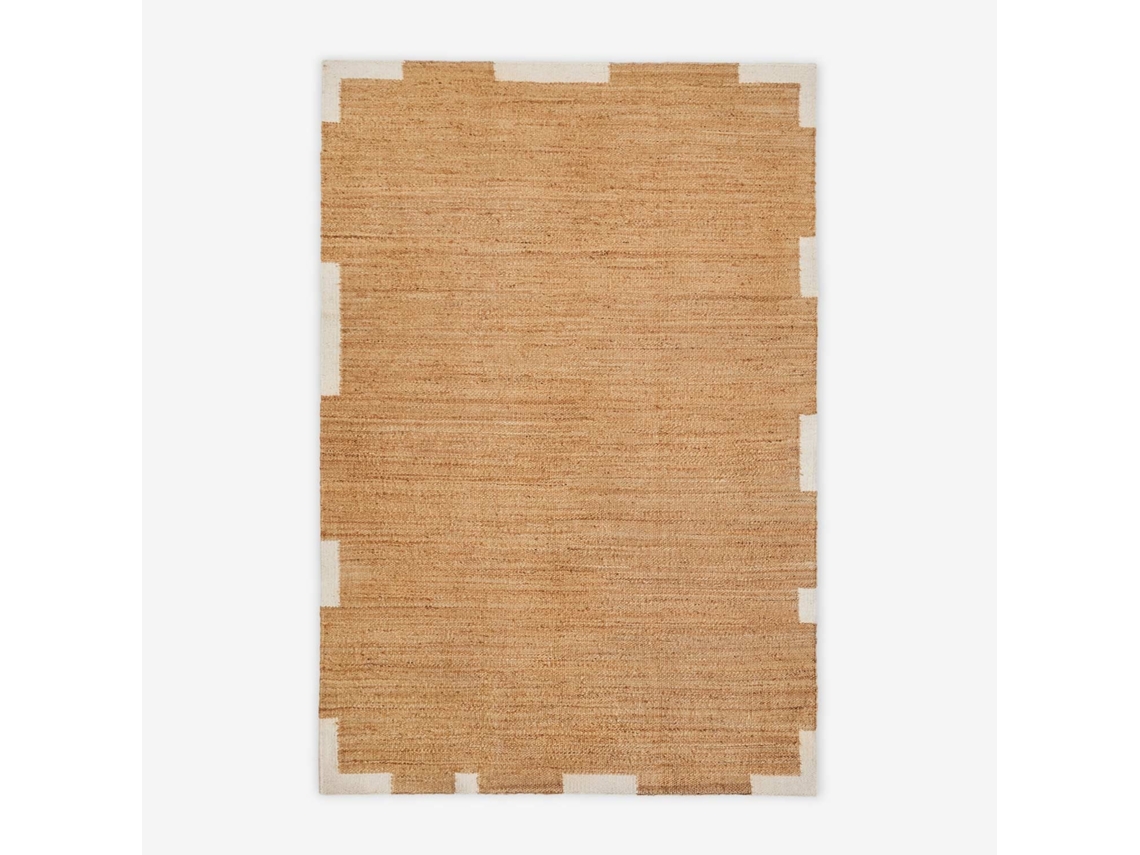 Sklum Alfombra Retangular Em Juta E Algodão Febe Juta  200 X 300 Cm