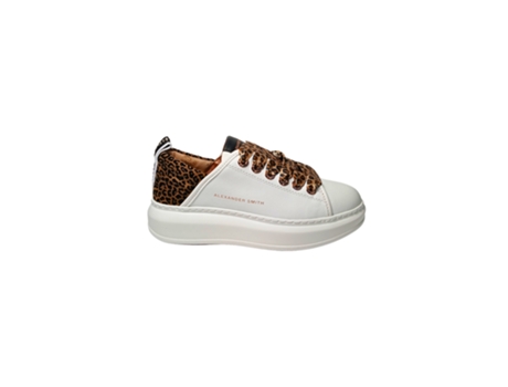 Sapatilhas De Mulher Alexander Smith Sportive Pele Branco (38)