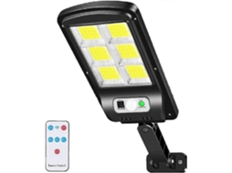 Omni luz Solar Exterior 6000lm Led com Sensor de Movimento 3 Modos Ip67 Impermeável