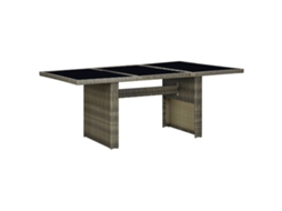 Garden Table, Garden Tables Vidaxl Marrom Rattan / Vime (n/a)