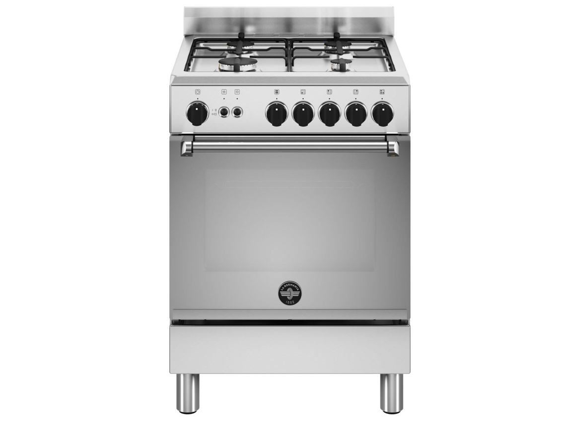 Fogão LA GERMANIA AMN 664 GXV BT (56 L - Gás Natural - Inox)