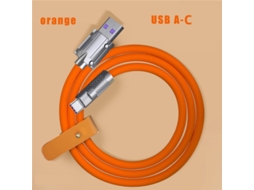 Cabo Usb Para Micro-usb 2m 120w, Silicone Flexível E Conectores De Liga De Zinco