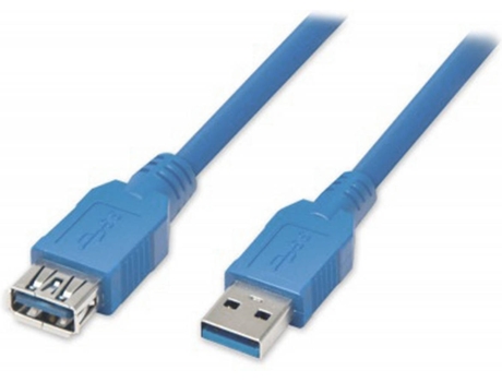 Cabo de Dados CONNECTLAND (USB A - 1.8 m - Azul)