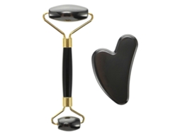 Massageador Facial Portátil para Cuidados com a Pele, de Rolos Melhorar Circulação Sanguínea, 14 X5cm, Firma 2 Unidades GOKOCO