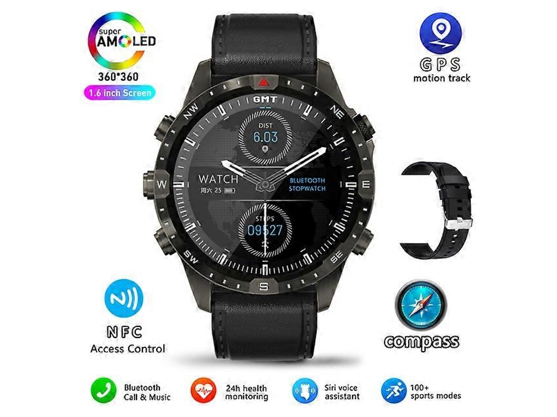 Relógio inteligente para adultos 2023, relógio esportivo com tela sensível ao toque, à prova d'água IP67, Bluetooth, compatível com Android e iOS. Ly Ebike