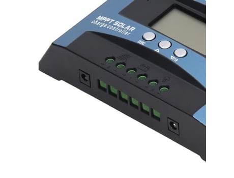 Controlador fotovoltaico com regulador de tensão LCD duplo Controlador de painel solar MPPT de proteção múltipla 12V 24V (60A)-SURENHAP SURENHAP