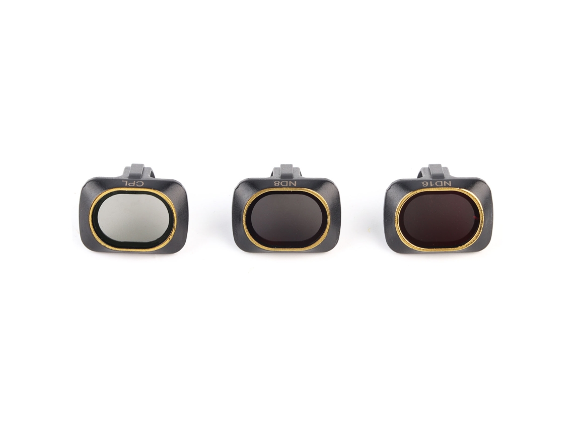 Kit de filtros de lente polarizadora de densidade neutra leves CPL/ND8/ND16 em vidro óptico para Mavic Mini LAXISCREED