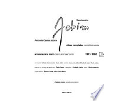 Livro Cancioneiro Jobim 1971-1982 de Antonio Carlos Jobim (Português do Brasil)