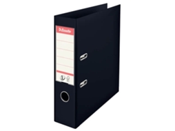 Esselte Pasta Laf No1 Pp A4/ 75 Preto BRILVIBERA