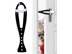 Abridor De Porta Gatos Com Trava Segurança