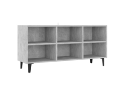 Tv Cabinet, Tv Cabinets Vidaxl Cinzeto Madeira Processada (n/a)