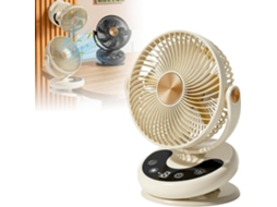 Ventilador Portátil Recarregável Pessoal Com 199 Velocidades E Baixo