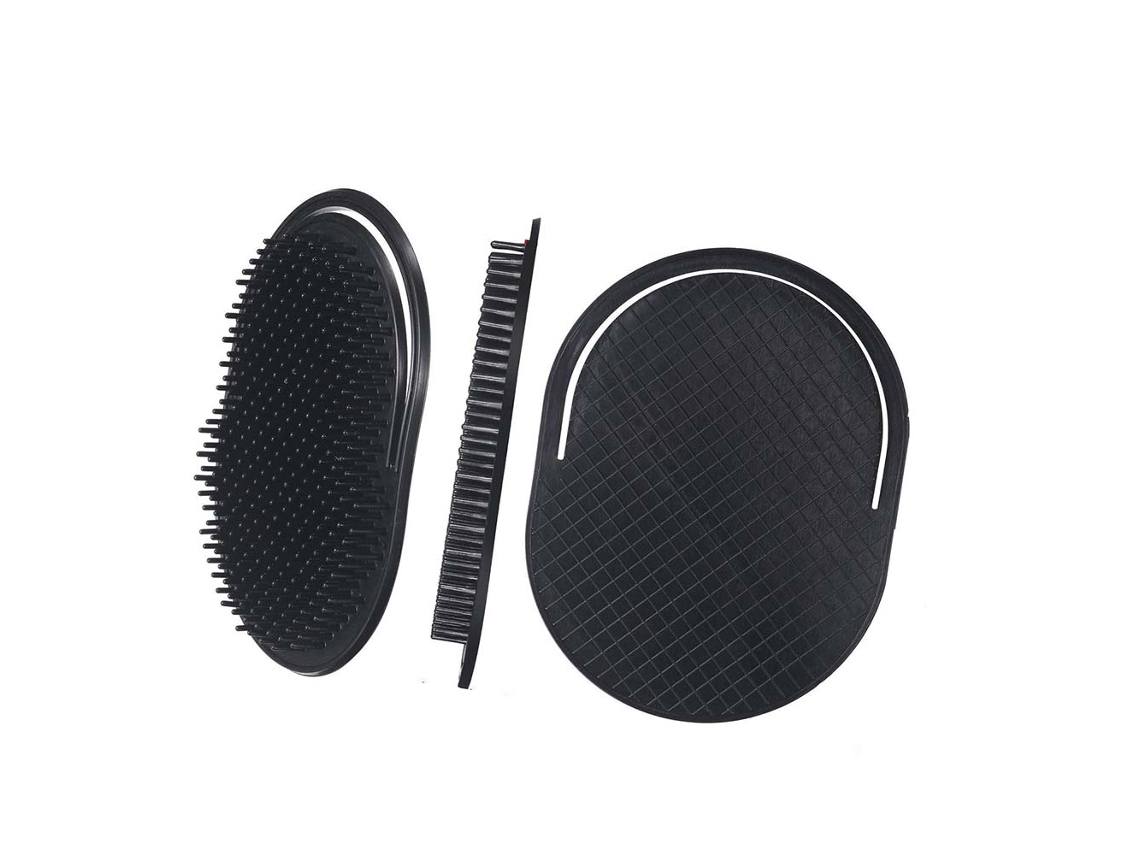 MEOIRUERY Pente De Bolso Para Cabelo, 12 Peças, Pente Suave Portátil Com Massajador, Ideal Para Casa, Escritório, Viagem E Animais De Estimação