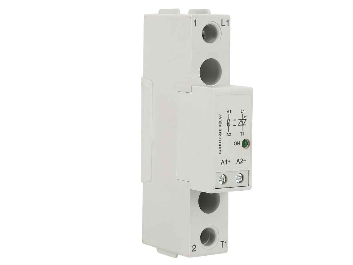Placa de Relé Estado Sólido Din Rail SMT48 DC Control AC SSR
