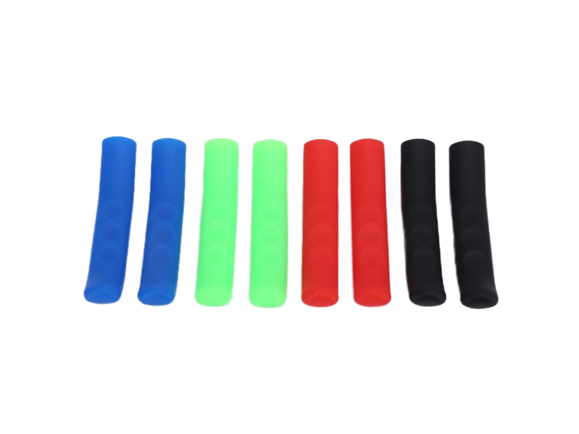 4 Pares Capa De Proteção Para Alavanca De Freio Silicone Anti-derrapante Para Bicicleta De Montanha E Estrada