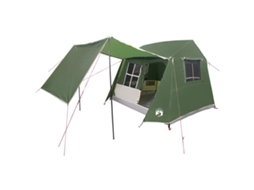 Conjunto 1 Tenda Túnel Vidaxl Verde Poliéster (275 X 240 X 200 Cm)