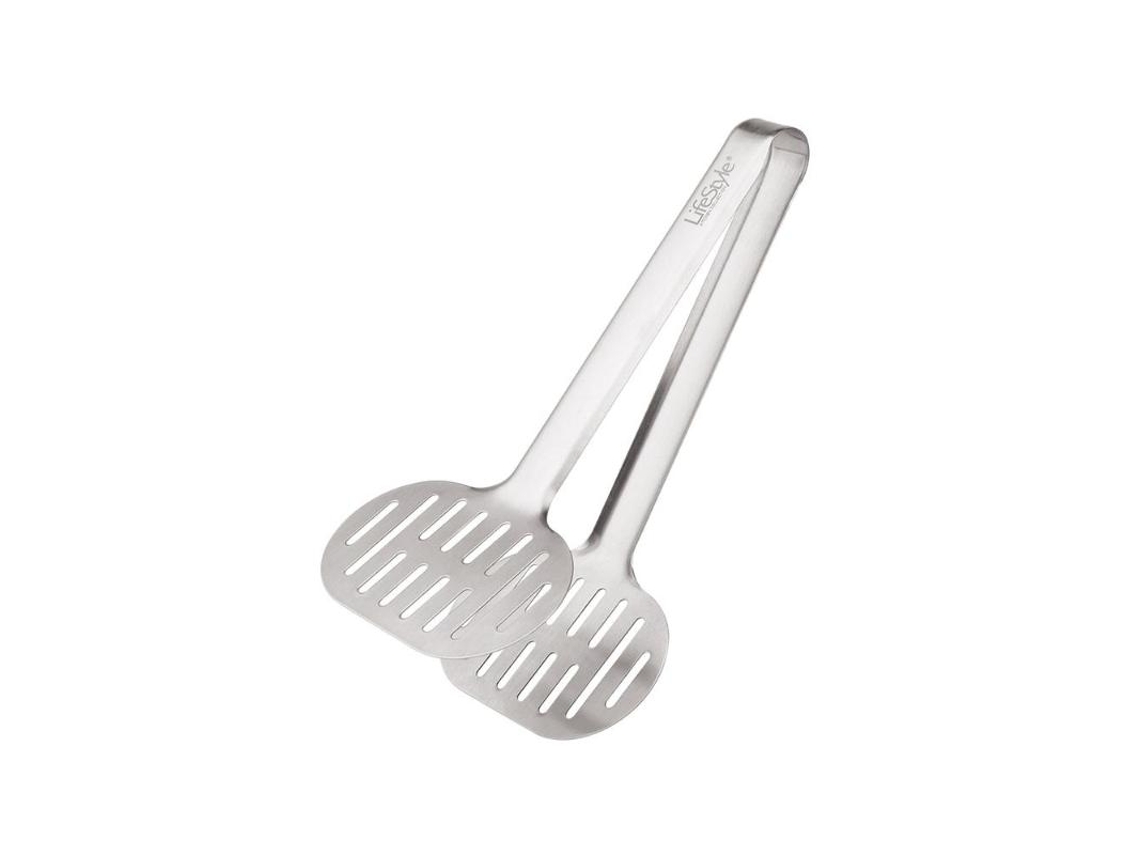 Pala pinza servir ancha inoxidable 2098 blister
