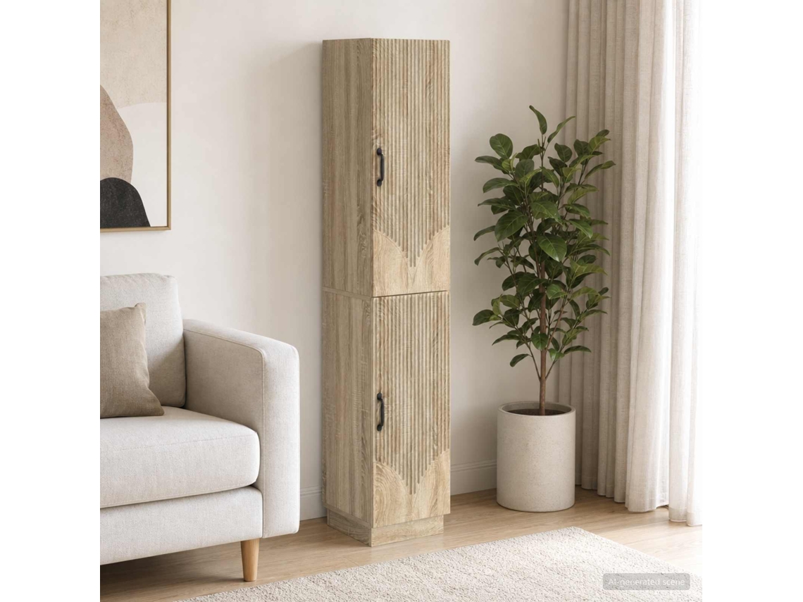 Vidaxl Conjunto De Gabinete 2 Unid. Carvalho Sonoma