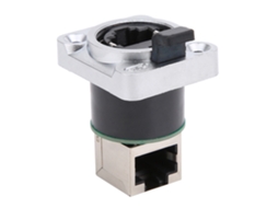 Conector Rj45 Angulado À Prova D'água S/MARCA