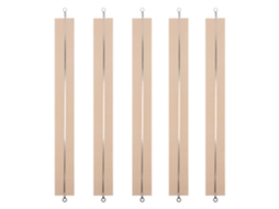 Lurelia Tira De Aquecimento Em Pe Para Seladora Manual 5 Tiras De Selagem Térmica De 34x 3 3cm E 29pol E 5 Tiras