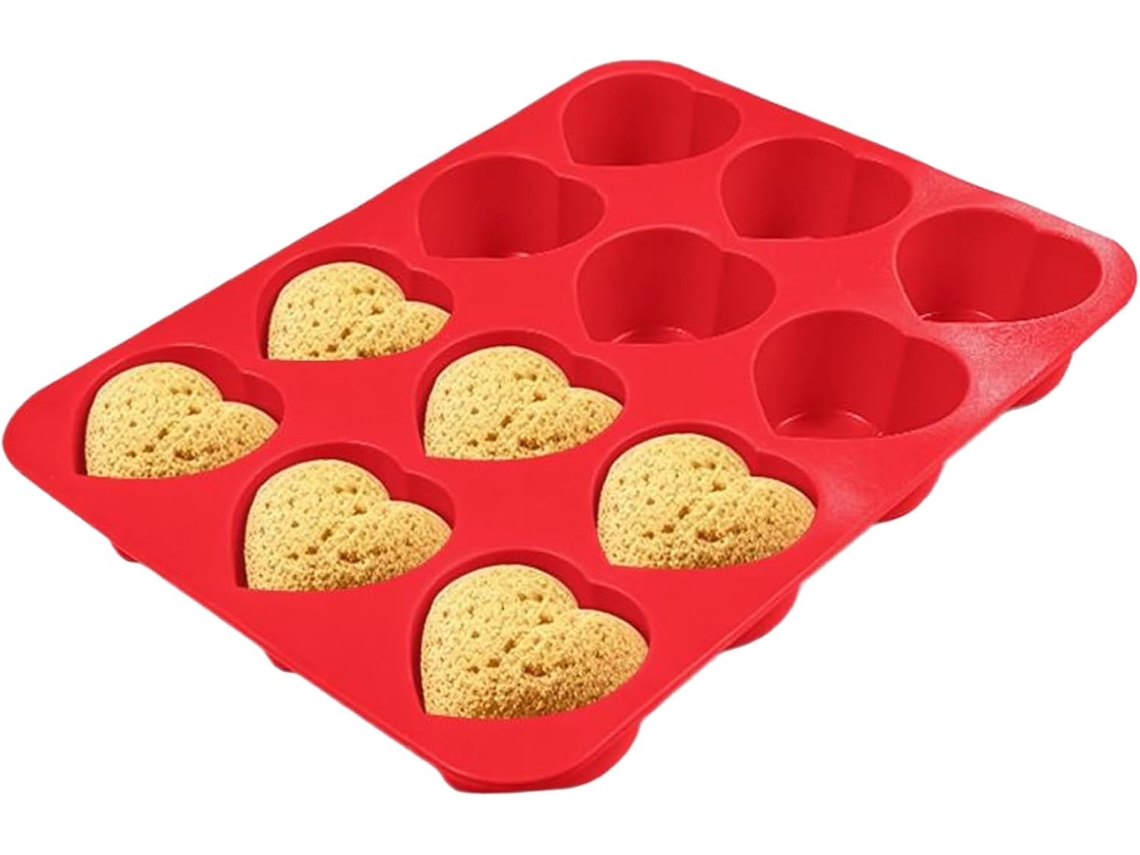 Formas Doces | Forma Antiaderente Com 12 Cavidades – Forma Biscoitos