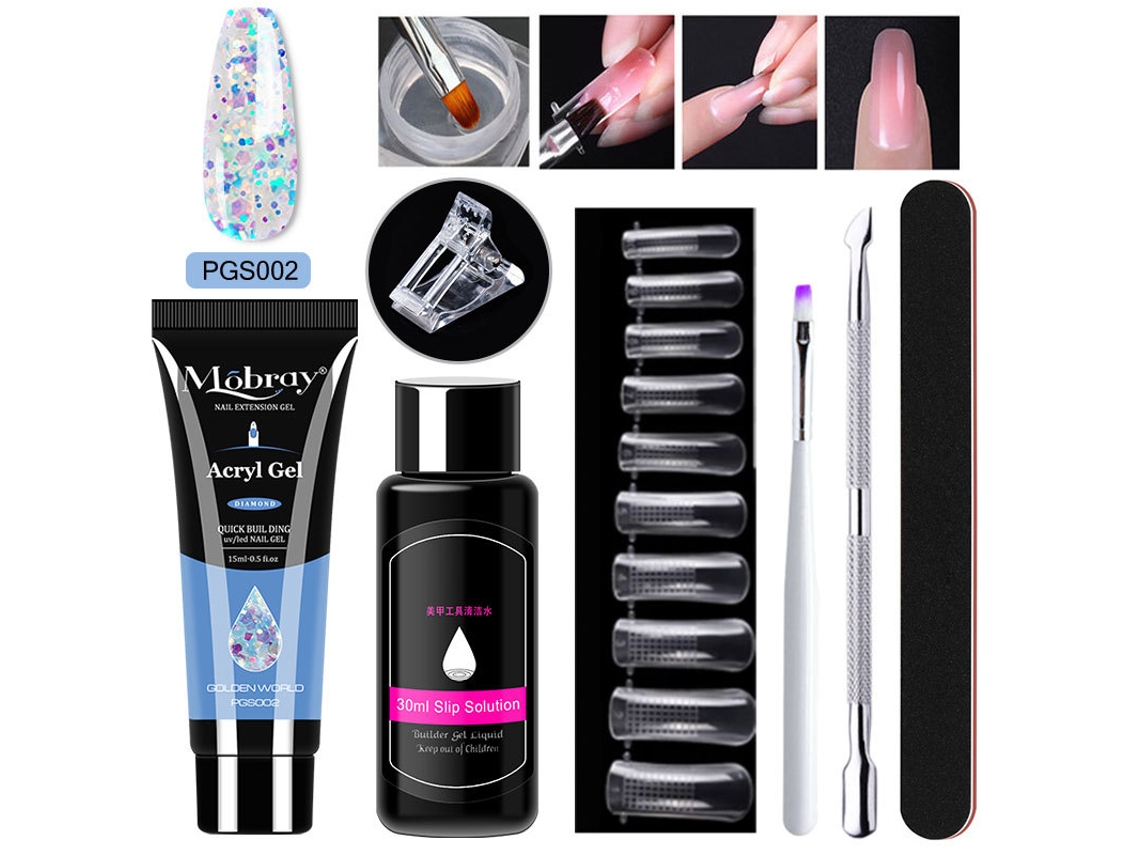 Kit De Gel Para Extensão De Unhas, Ferramentas Para Unhaspgs002 Yunzii