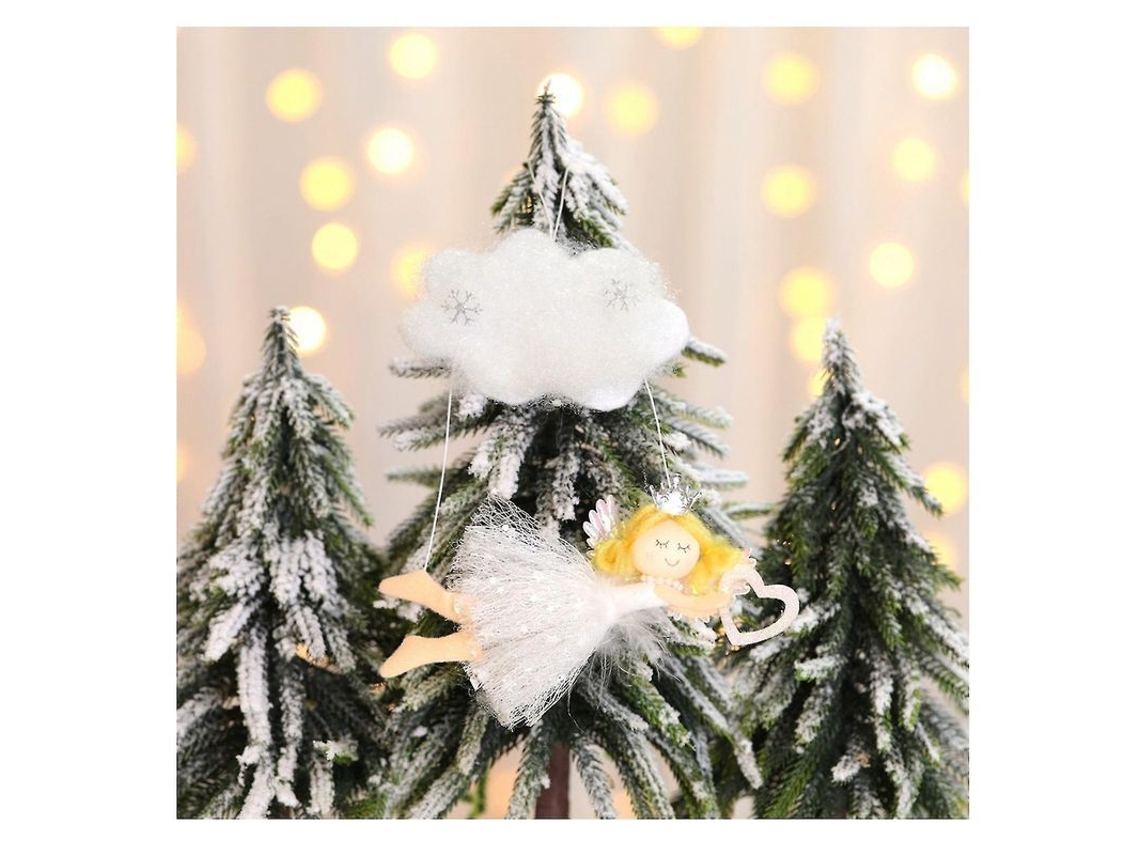 Adorno De Ángel Nube Para Árbol De Natal, Manualidade De Natal, Presente Bonito Para Crianças E Bebês
