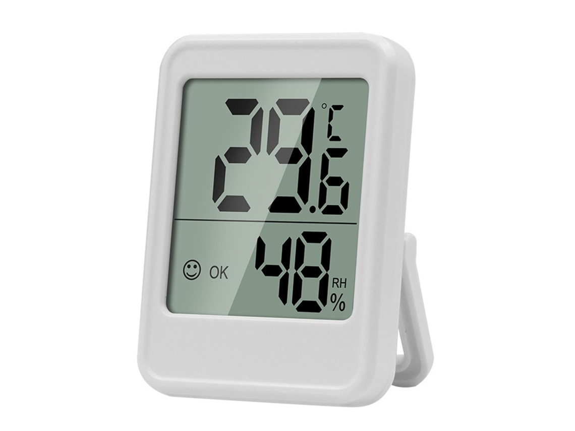 Termômetro E Higrômetro Digital Para Ambientes Internos. Monitor De Temperatura.