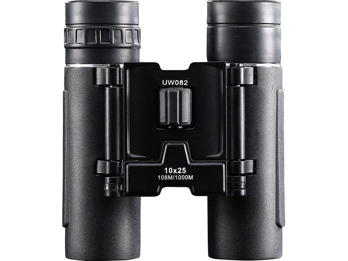 Binóculos Infantis 10x25 High Power Hd Telescope Binóculos de Visão Noturna com Pouca Luz Preto USHION