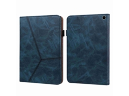 Capa de couro com listras em relevo Webake para tablet Amazon Kindle Fire HD 8 (2022)