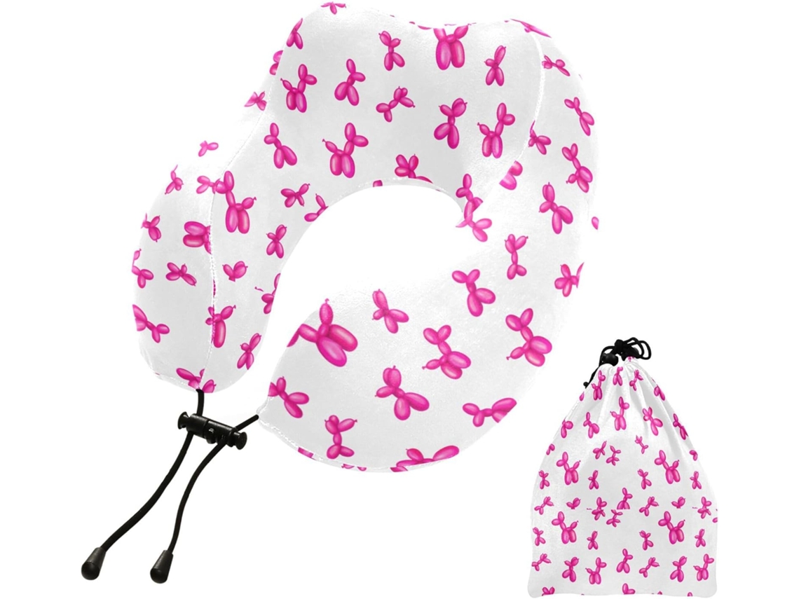 Balão portátil rosa Travesseiro S/BRAND