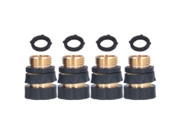Kit de 4 conectores rápidos para mangueira CHABERLU