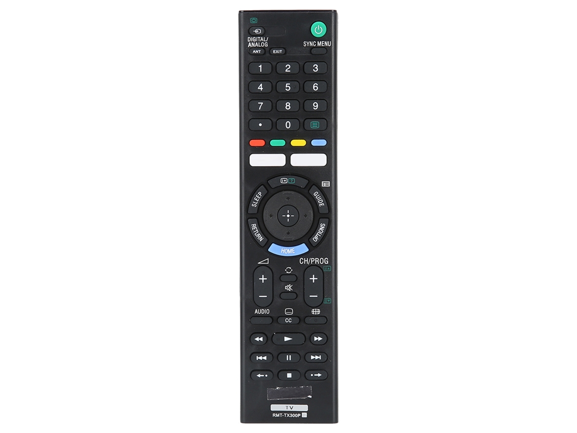 Mando Reposição Sony RMT TX300P compatível com Bravia KDL Kd Netflix Youtube S/MARCA