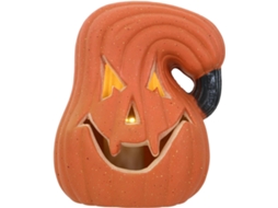 Abóbora Decorativa De Halloween Iluminada, Enfeite Decorativo Sem Pilhas, Ideal Para Casa E Festas Abóbora Decorativa De Halloween Ilum Gokoco