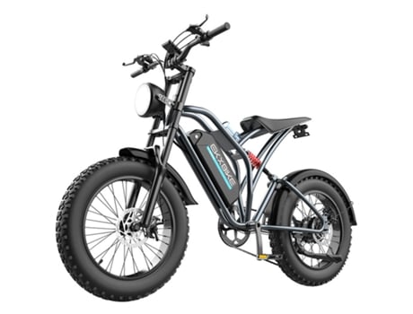 Bicicleta Elétrica Ekxbike T1 1000w 48v 20ah Velocidade Máxima De 50km/h Autonomia De 100km Freios A Disco Amortecedor Hidráulico Shimano 7 Marchas