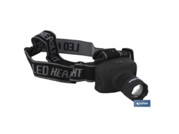 Linterna led de cabeza zoom 3 funciones