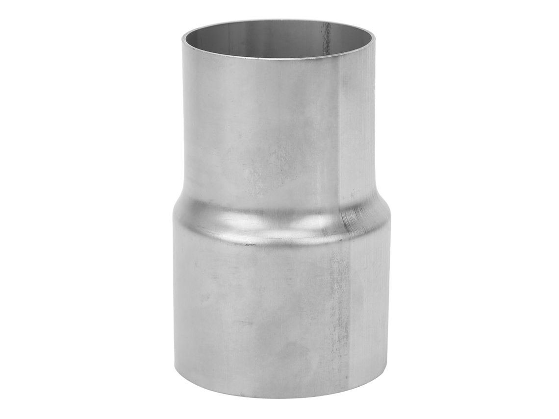 Redutor De Escape Em Aço Inoxidável, Conector Adaptador Universal De 2,5 Polegadas Para 2,1 Polegadas Para Carros.