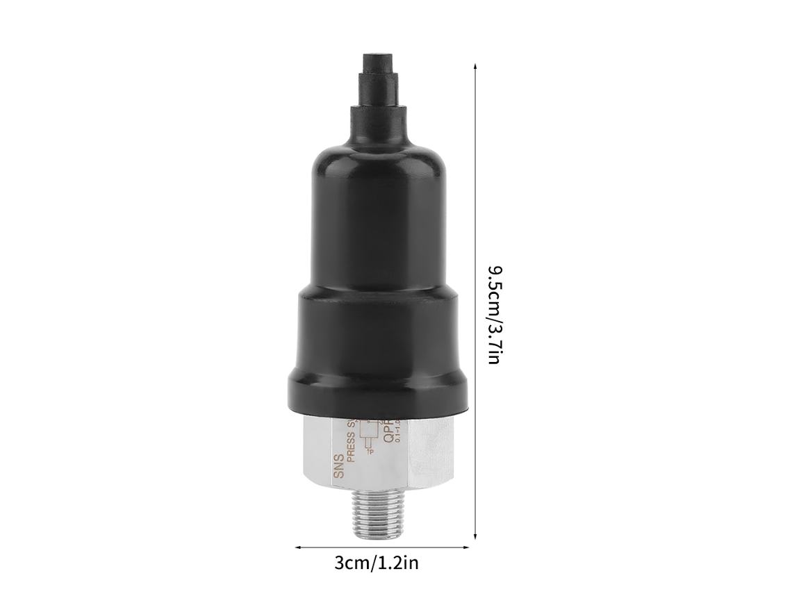 Interruptor De Pressão Ajustável Com Diafragma 1/8"