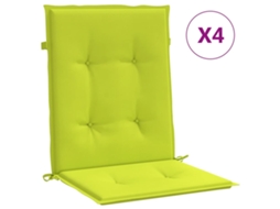 Lowback Chair Cushion, Lowback Chair Cushions Vidaxl Verde Tecido (100 X 50 X 3 Cm)