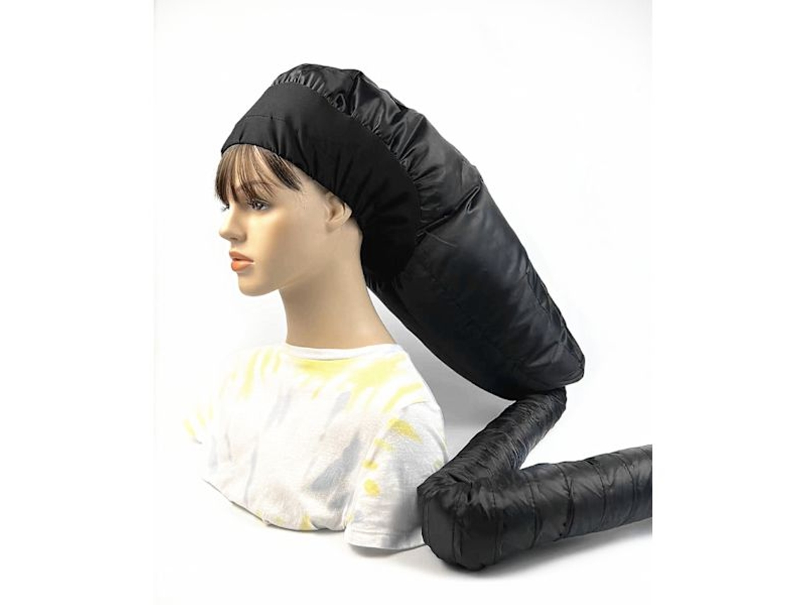 (preto) Secador De Cabelo Com Capuz, Touca Ajustável Para Mão, Por