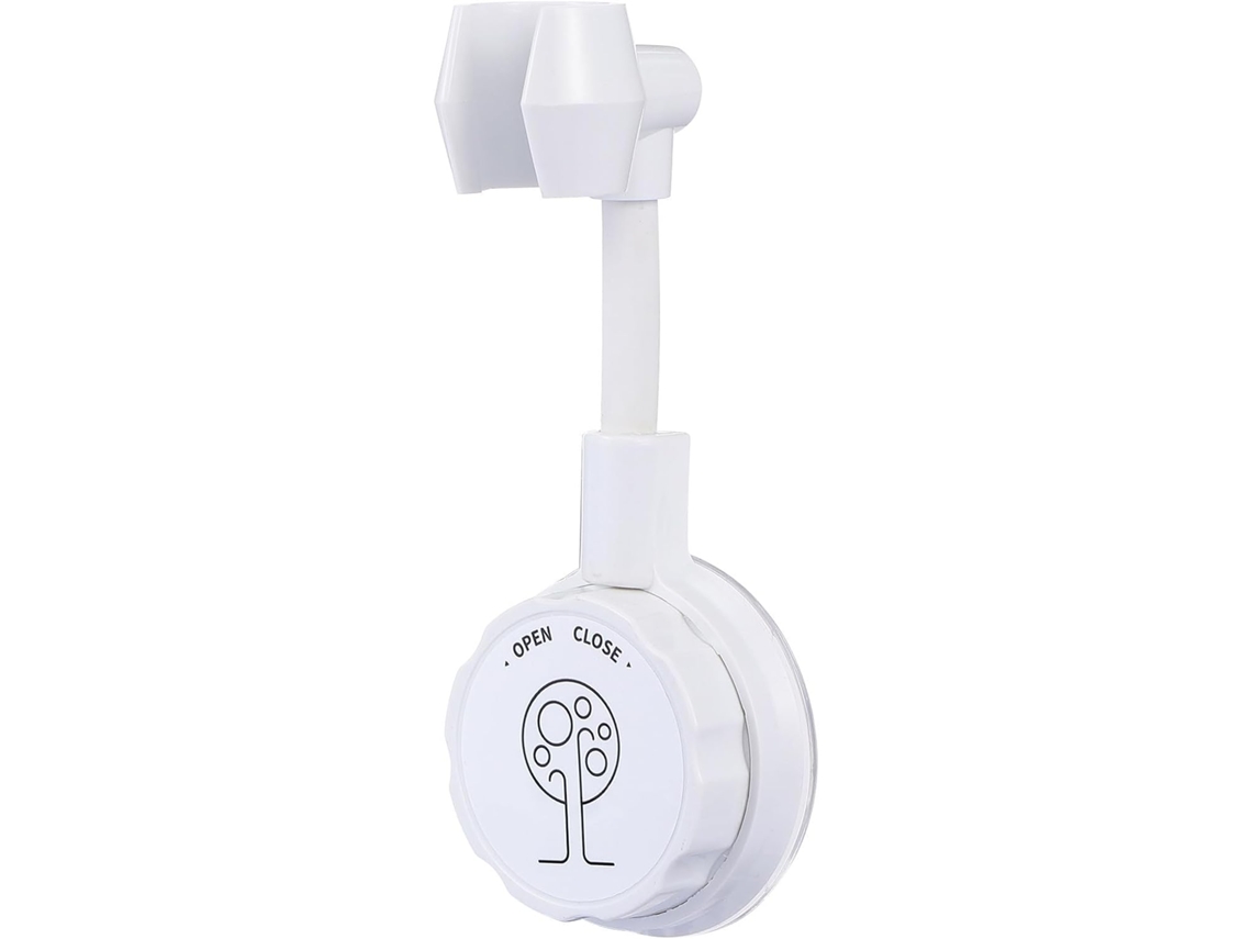 Suporte De Chuveiro Veemoon Em Abs Branco Com Ventosa, Sem Necessidade De Furar, À Prova D Água