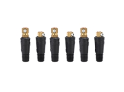 Conector Rápido De Cabo De Soldadura Estilo Europeu De Cobre 6 Peças 200-400a Conector De Fio De Soldadura (50-70)
