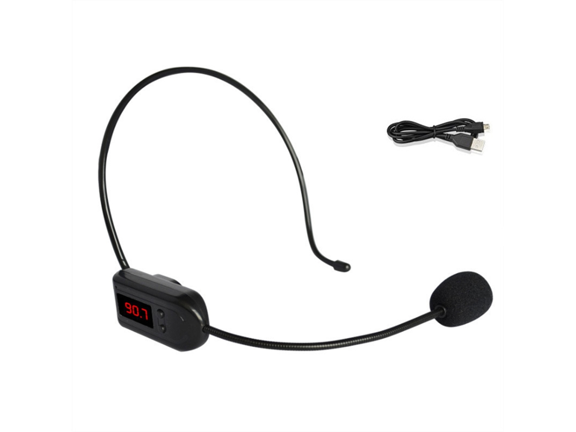 Microfone Headset Fm Sem Fio LAXISCREED