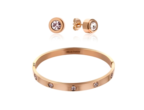 Conjunto de Pulseira e Brincos para Mulher AMELIA PARKER (TU - Multicor)